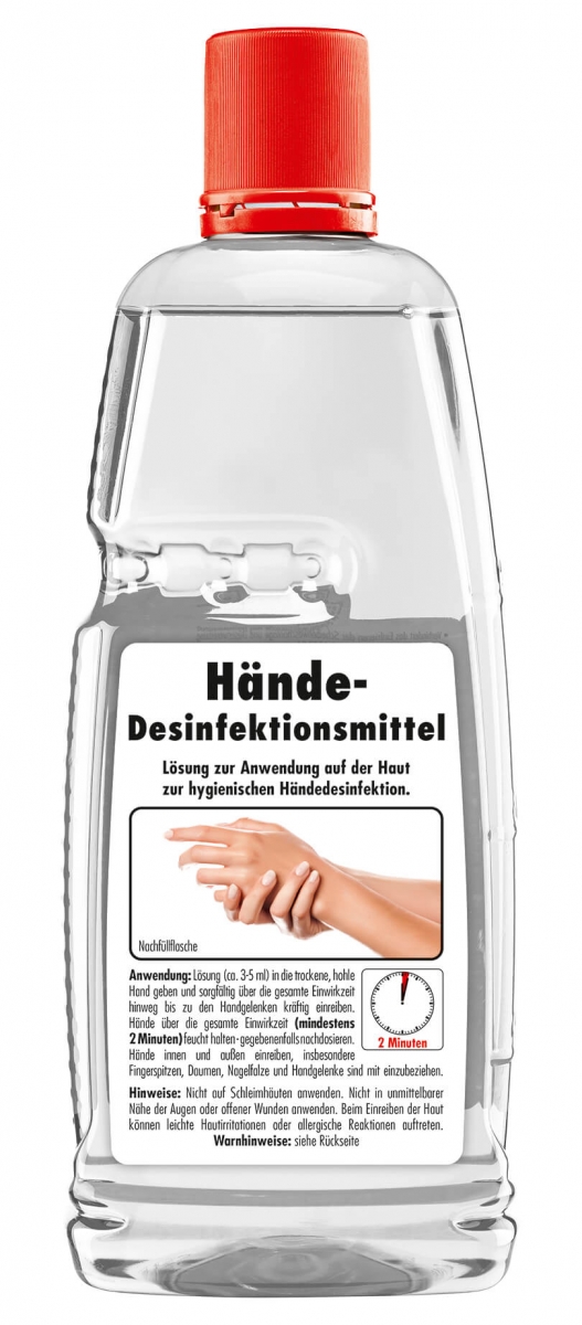 Sona-Hygiene, Hndedesinfektion - Hand-Desinfektionsmittel, 1000 ml