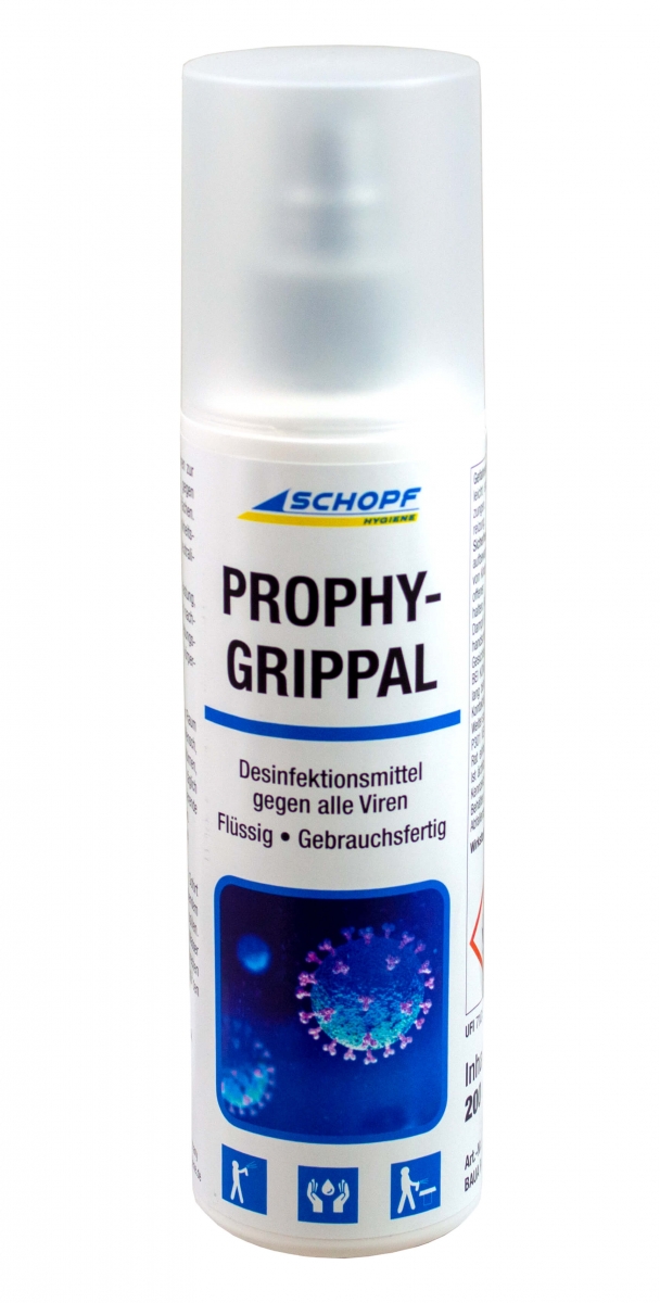 SCHOPF-Hygiene, Hygiene, Hndedesinfektion - Hand-Desinfektionsmittel Prophygrippal - Spray 200 ml - gegen Viren und Bakterien