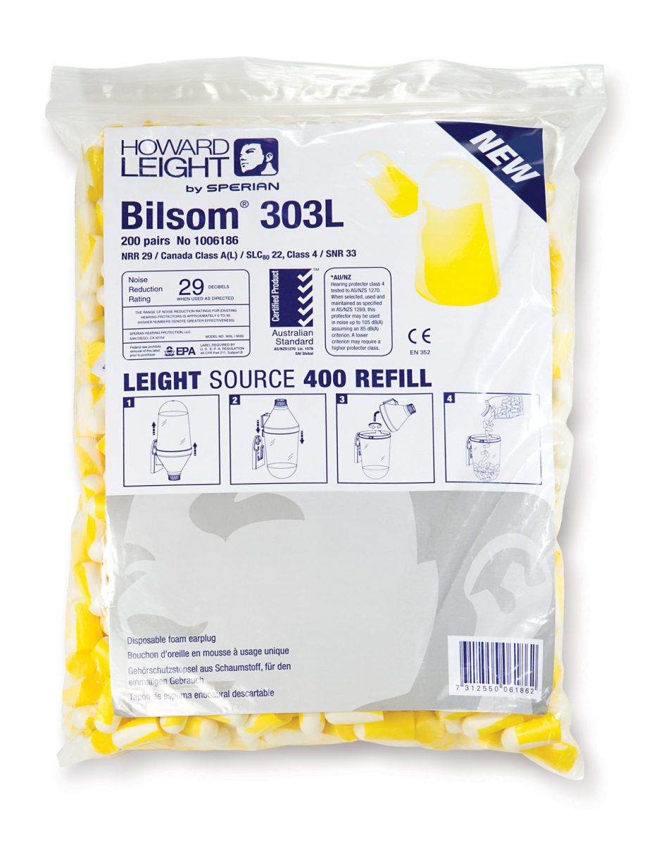 HONEYWELL Gehörschutz, Nachfüllpackung für Gehörschutzstöpsel Bilsom 303S