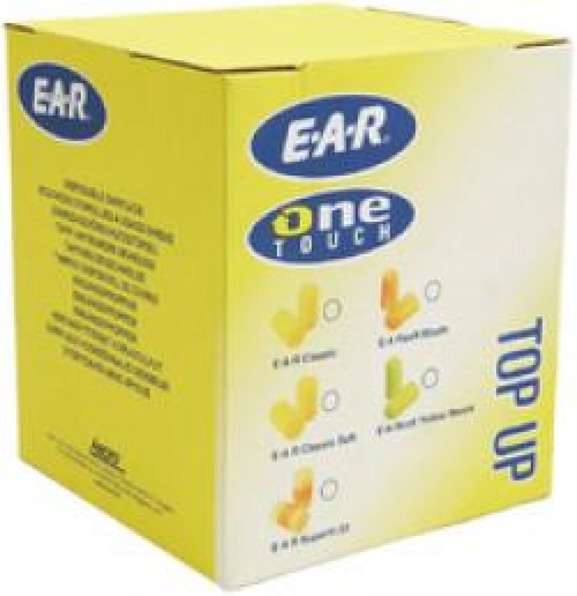 3M-E-A-R SOFT Yellow Neons Top-Up fr One-Touch-Spender, Pkg.  500 Paar