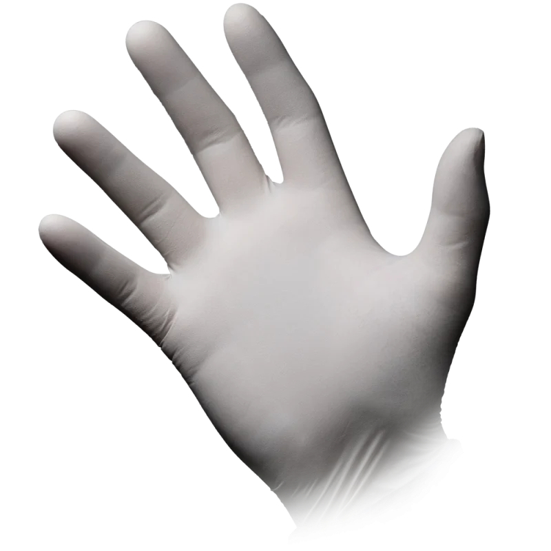 AMPRI-Hand-Schutz, Einmal-Latex-Einweghandschuhe, BASIC-TOUCH, puderfrei, hell-beige, VE = 10 Pkg á 100 Stück