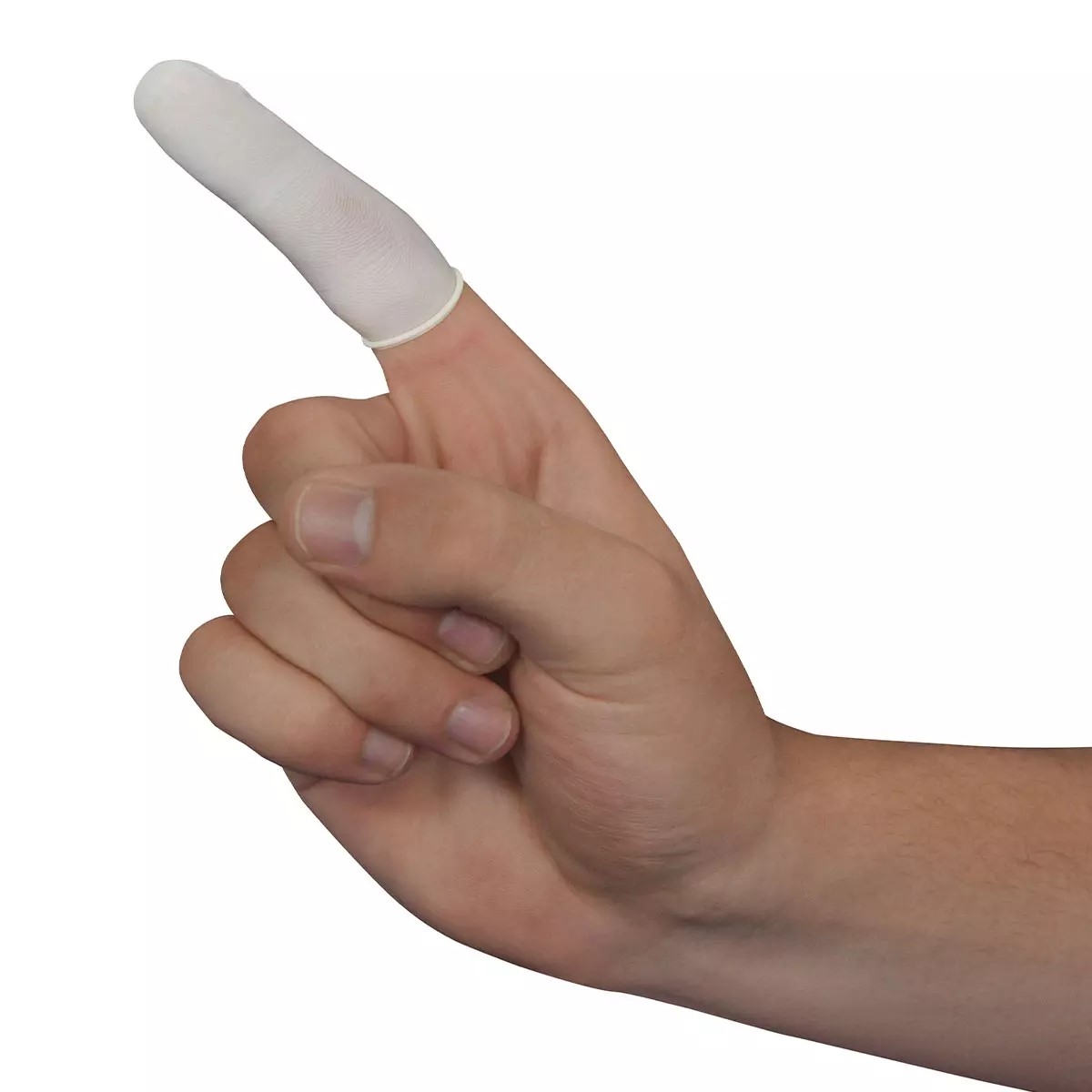 AMPRI-Med-Comfort Latex-Fingerlinge, transparent, ungepudert, VE= 10 Beutel  100 Stck