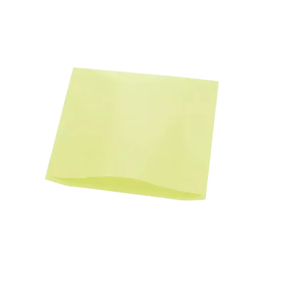 AMPRI-Kopfstützenschoner Tissue-Papier, gelb
