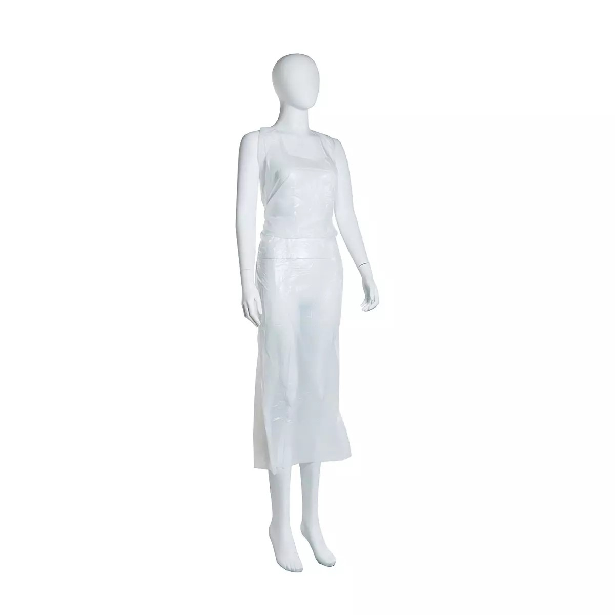 AMPRI-Med-Comfort-Einwegschürzen, weiß, 100 x 140 cm, Polyethylen, VE= 10 Boxen á 70 Stück