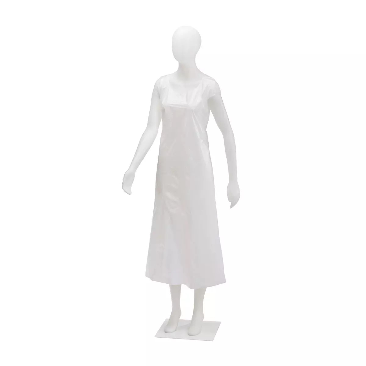 AMPRI-Med-Comfort-Einwegschürzen Plus, weiß, 75 x 140 cm, Polyethylen, VE= 10 Boxen á 50 Stück
