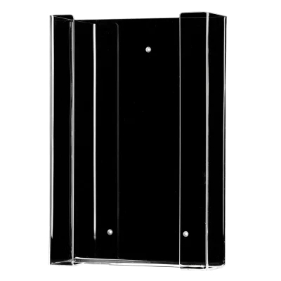 AMPRI-Hand-Schutz, Einweg - Einmal - Handschuhboxhalter aus Acryl für 3 Dispenser, 258 x 392 x 96 mm, Pkg á 6 Stück, VE = 1 Stck.