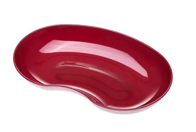 AMPRI-Plastiknierenschale, MED COMFORT, VE = 36 Stück, bordeaux