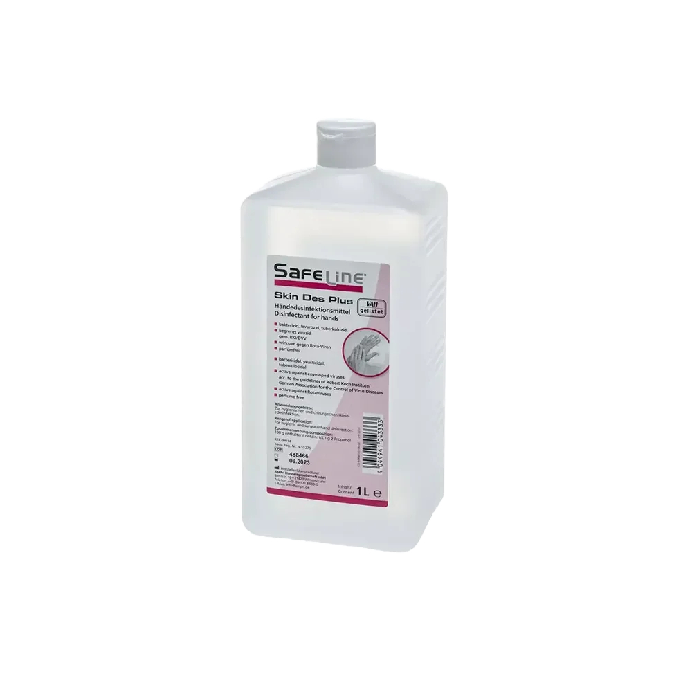 AMPRI-Hndedesinfektion, Safeline, Skin Des, 1 Liter, VE = 12 Flaschen