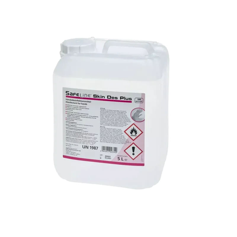 AMPRI-Händedesinfektion, Safeline, Skin Des, 5 Liter, VE = 1 Kanister