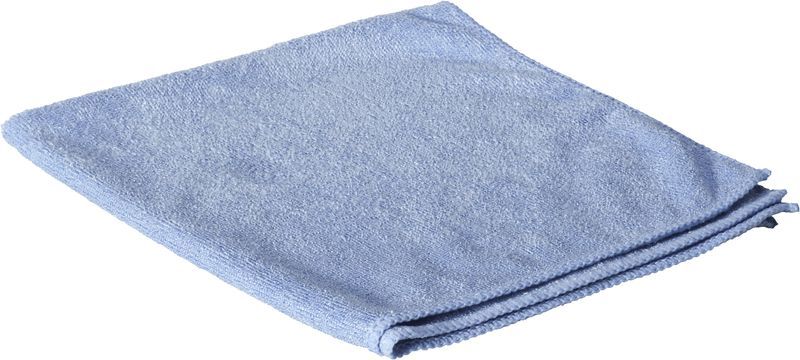 AMPRI-Hygiene, Clean Comfort-Mikrofasertuch, ca. 300g/m, 40 x 40 cm, Pkg  25 Stck, VE= 10 Beutel  25 Stck, blau