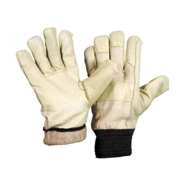 LP-Workwear, WINTER-Arbeits-Handschuhe, Schweinsnarbenleder mit Strickbund, 131 PAWA, gelb, VE = 12 Paar