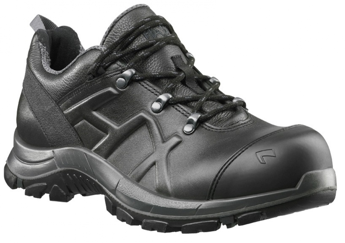 HAIX-Footwear, 610012-S3 Sicherheitshalbschuhe, BLACK EAGLE Safety 56LL, LOW BLACK, schwarz