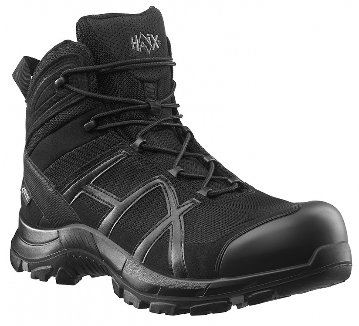 HAIX-Footwear, 610024-S3 Sicherheitsschuhe, hoch, BLACK EAGLE Safety 40, MID BLACK/BLACK, schwarz