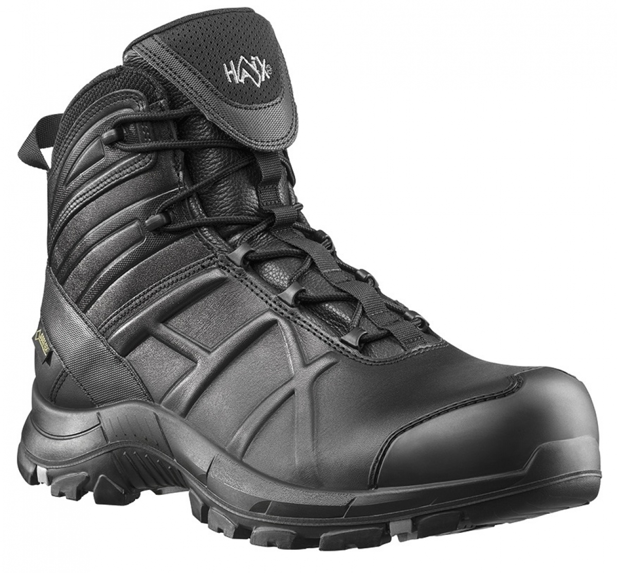 HAIX-Footwear, 620005-S3 Sicherheitsschuhe, hoch, BLACK EAGLE Safety 50 MID BLACK, schwarz