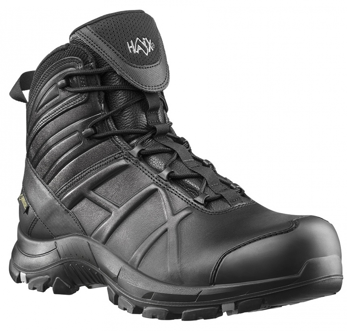 HAIX-Footwear, 620005-S3 Sicherheitsschuhe, hoch, BLACK EAGLE Safety 50 MID BLACK, schwarz