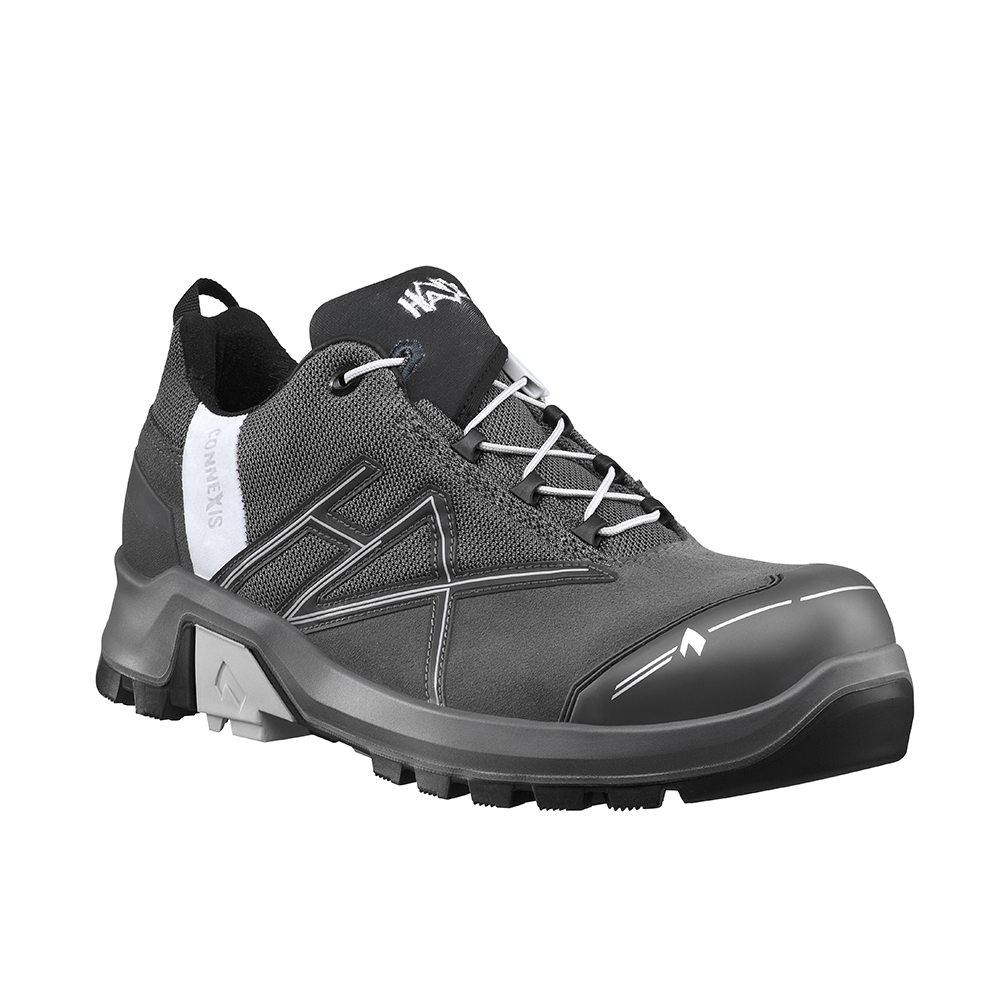 HAIX 631003-Sicherheitshalbschuh S3 LOW, CONNEXIS Safety + GTX, grau/silber