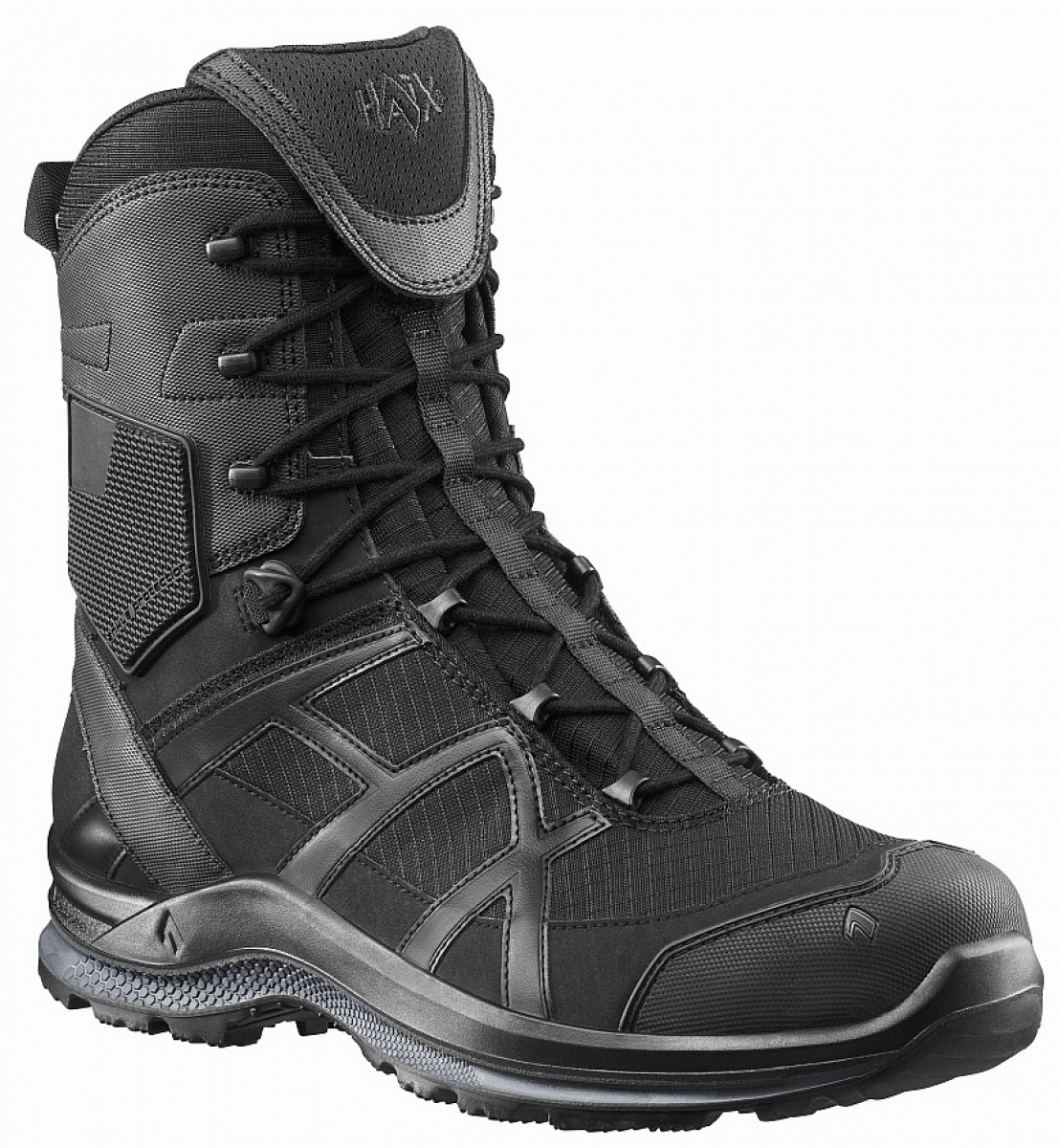 HAIX-Footwear, 330004-Arbeitsschuhe, hoch, BLACK EAGLE ATHLETIC 2.0 T HIGH/BLACK/SIDEZIPPER, schwarz