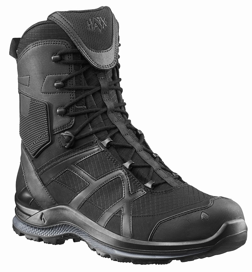 HAIX-Footwear, 330004-Arbeitsschuhe, hoch, BLACK EAGLE ATHLETIC 2.0 T HIGH/BLACK/SIDEZIPPER, schwarz