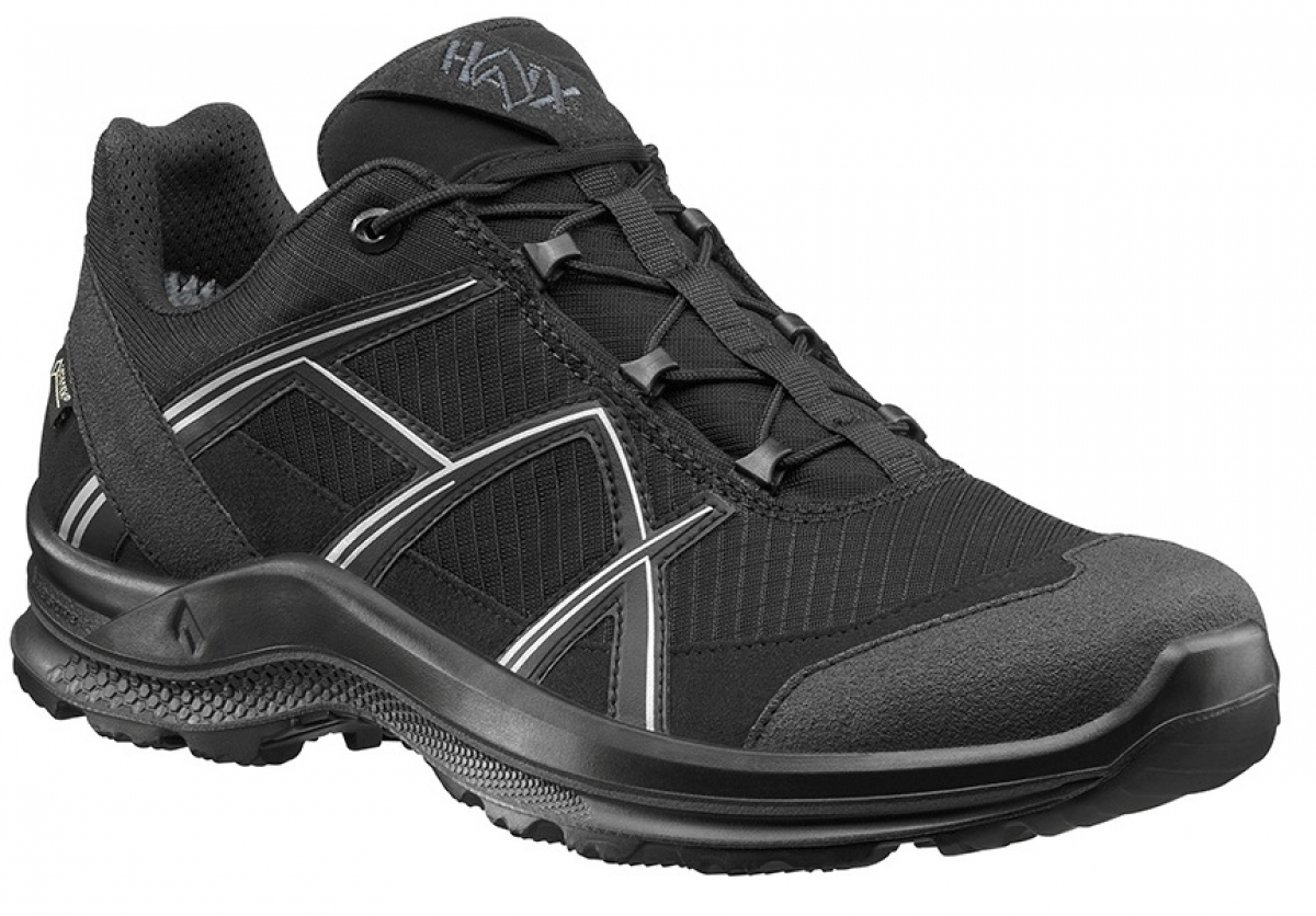 HAIX-Footwear, 330051-Arbeitshalbschuhe, BLACK EAGLE Adventure 2.1 GTX, LOW BLACK/SILVER, schwarz/silber