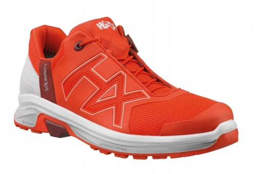 HAIX 360008-Damen-Freizeitschuh Low, CONNEXIS Go GTX, rot/weiß