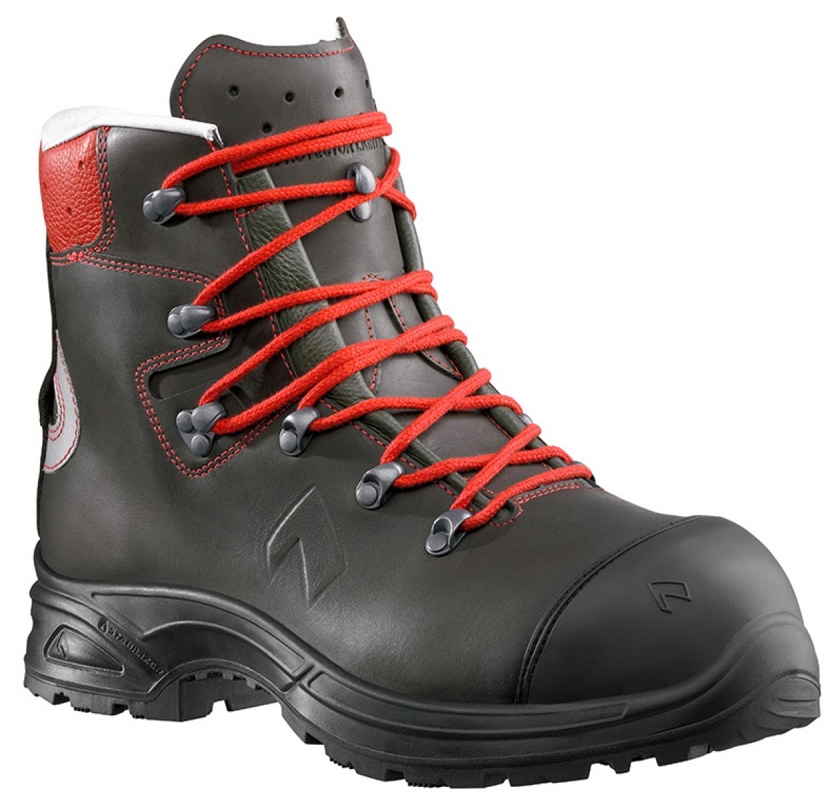 HAIX-Footwear, 604110-S3-Schnittschutz-Sicherheitsschuhe, hoch, PROTECTOR LIGHT 2.0, braun