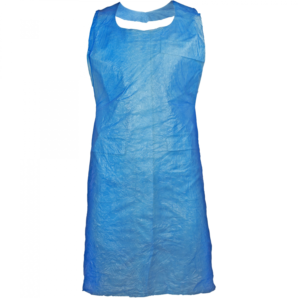 ASATEX-Einweg-Schürze PE-SCH20B, blau,VE = 10 Pkg á 100 Stk.