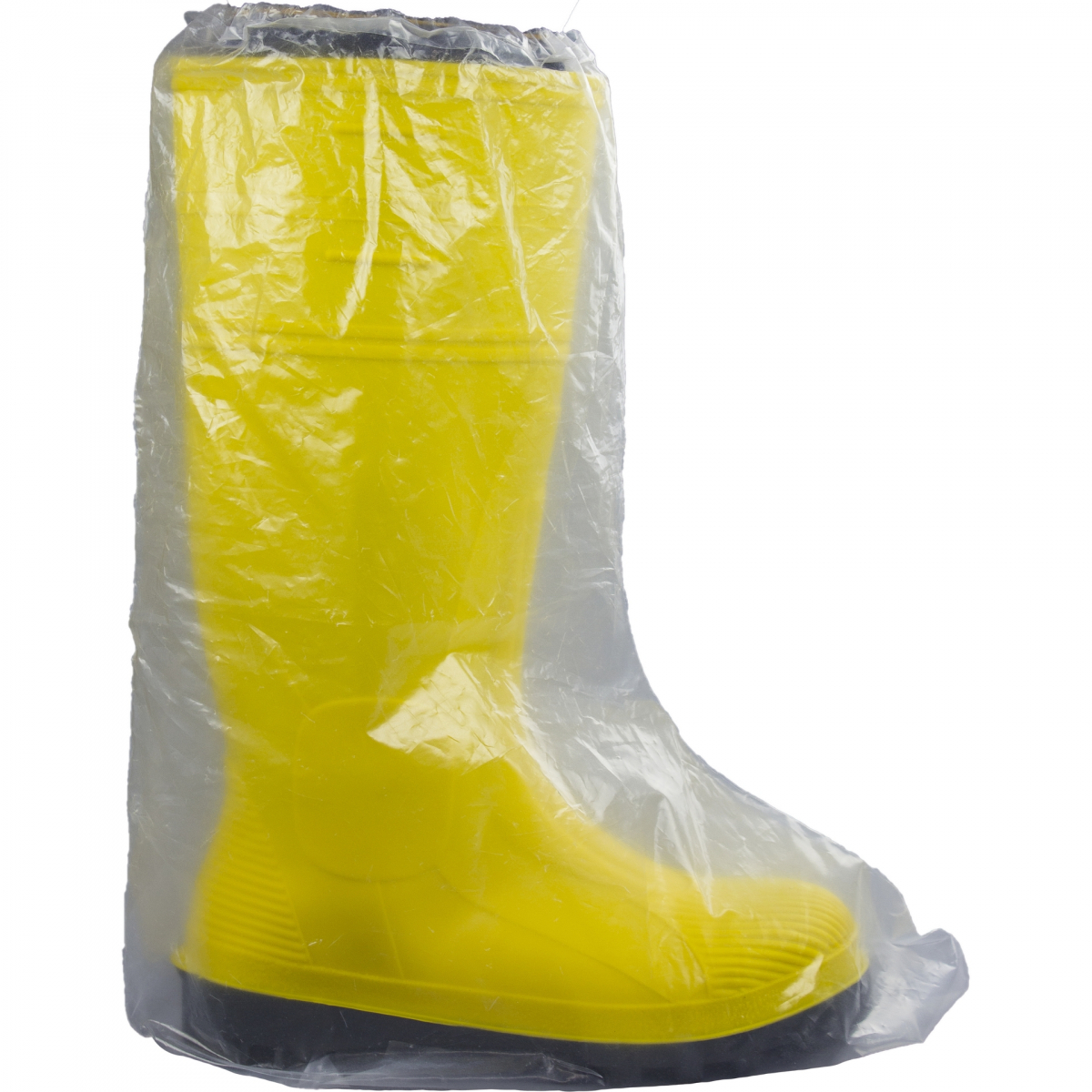 Einweg-berziehstiefel PE-SHT, farblos, VE = 5 Pkg.  50 Stk.