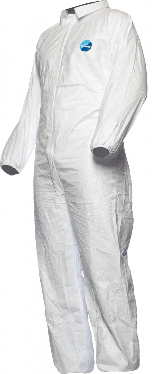 TYVEK 500 CCF5 Einwegoverall Schutzoverall Einmal-Schutzanzug, TO, weiss, VE = 100 Stk.