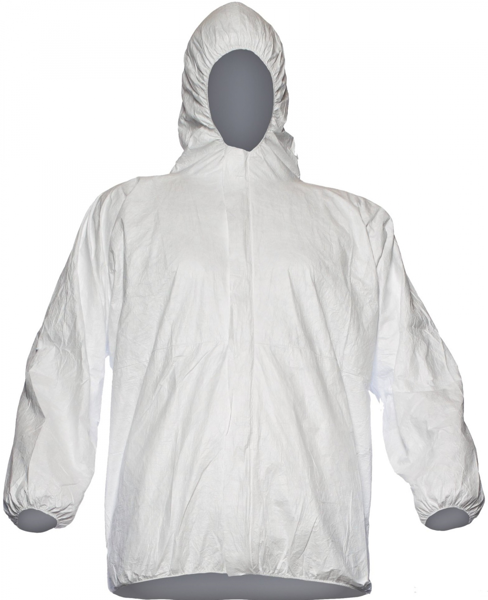 TYVEK 500 PP33 Einweg-Jacke TYJAK, weiss, VE = 50 Stk.