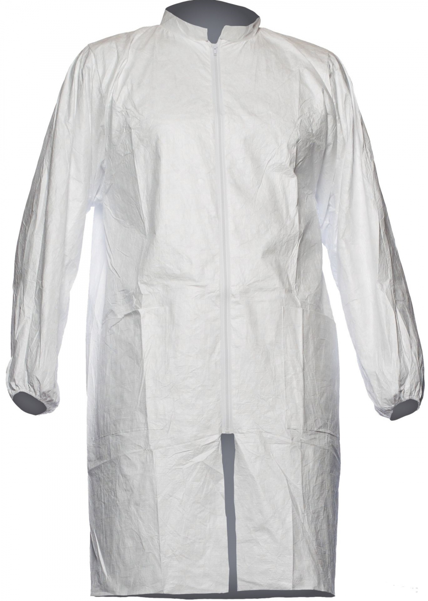 TYVEK 500 PL309NP Einwegkittel Laborkittel TYKO-RV, weiss, VE = 50 Stk.