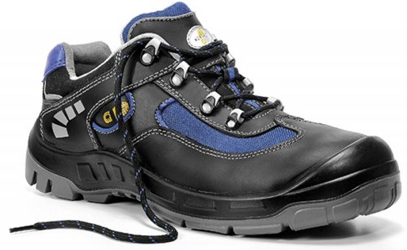 JORI-Footwear, Arbeits-Berufs-Sicherheits-Schuhe, Halbschuhe, JAZEK S2, schwarz/blau