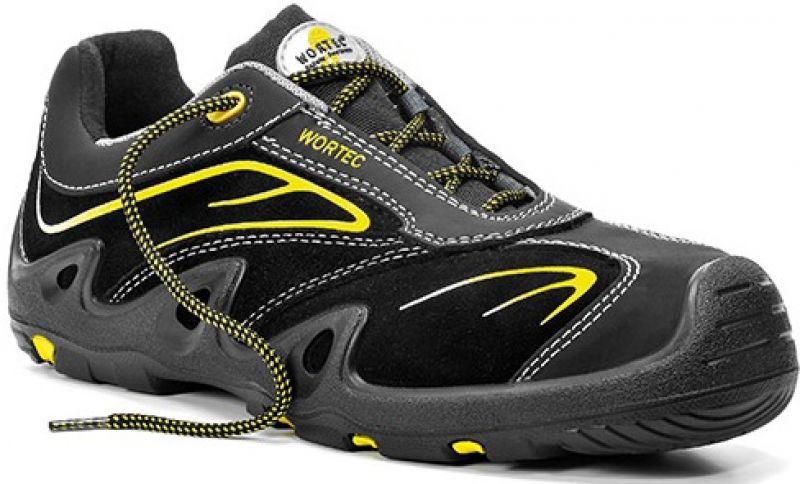 JORI-Footwear, Arbeits-Berufs-Sicherheits-Schuhe, Halbschuhe, HARRISON Low S3, schwarz/gelb