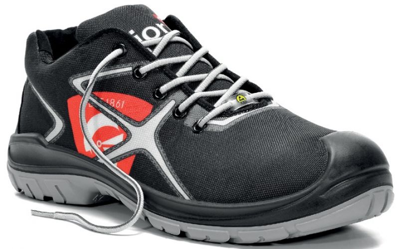 JORI-Footwear, Arbeits-Berufs-Sicherheits-Schuhe, Halbschuhe, jo_SOFT Low ESD S3, schwarz