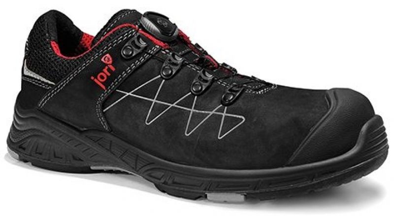 JORI-Footwear, Arbeits-Berufs-Sicherheits-Schuhe, Halbschuhe, jo_MAX BOA Low S3, schwarz