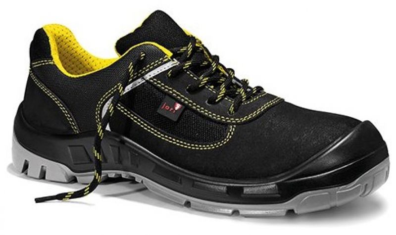 JORI-Footwear, Arbeits-Berufs-Sicherheits-Schuhe, Halbschuhe, jo_COLOUR yellow Low S1P, schwarz/gelb