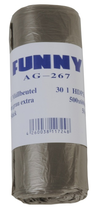 PL-Hygiene, Müllbeutel, AG 267, Ktn. á 20 x 50 Stk., 30 l, 50 x 60 cm