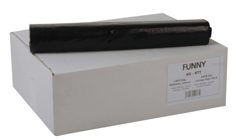 PL-Hygiene, MÜLLSÄCKE, 700 x 1.100mm - Typ 60, Ktn. á 200 Stück