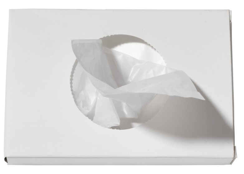 PL-Hygiene, PE-Hygiene Bags, 25 Stk./ Spenderschachtel, Ktn.a´ 288 Boxen, weiß