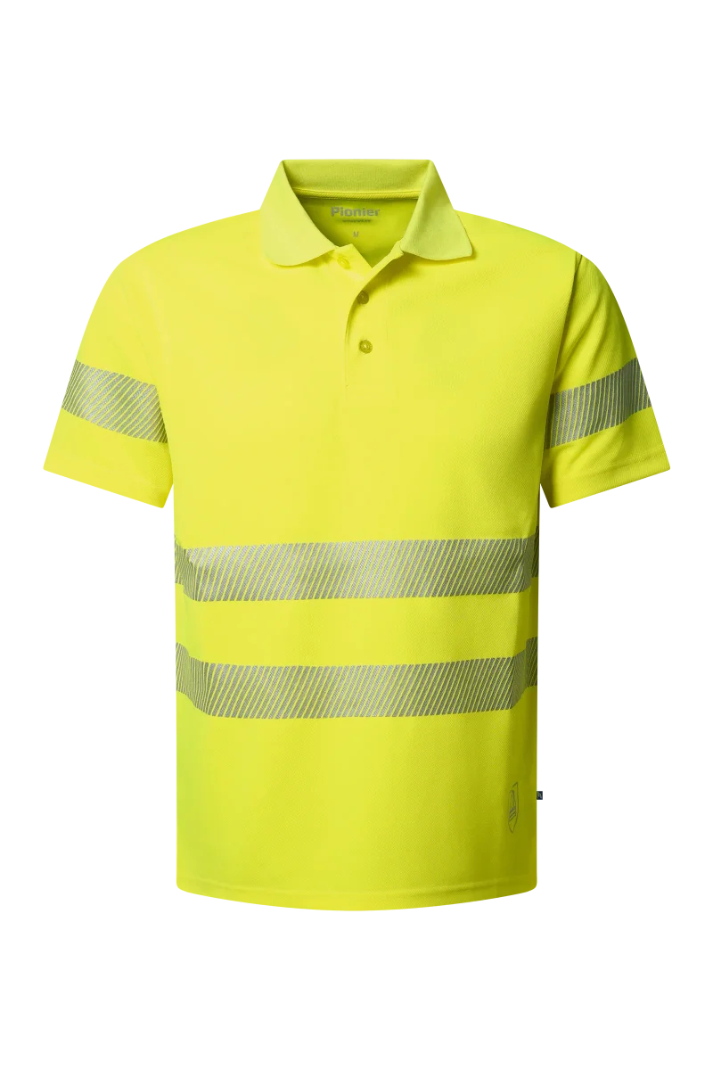Pionier-PW Hi-Vis Poloshirt, High Visible Yellow