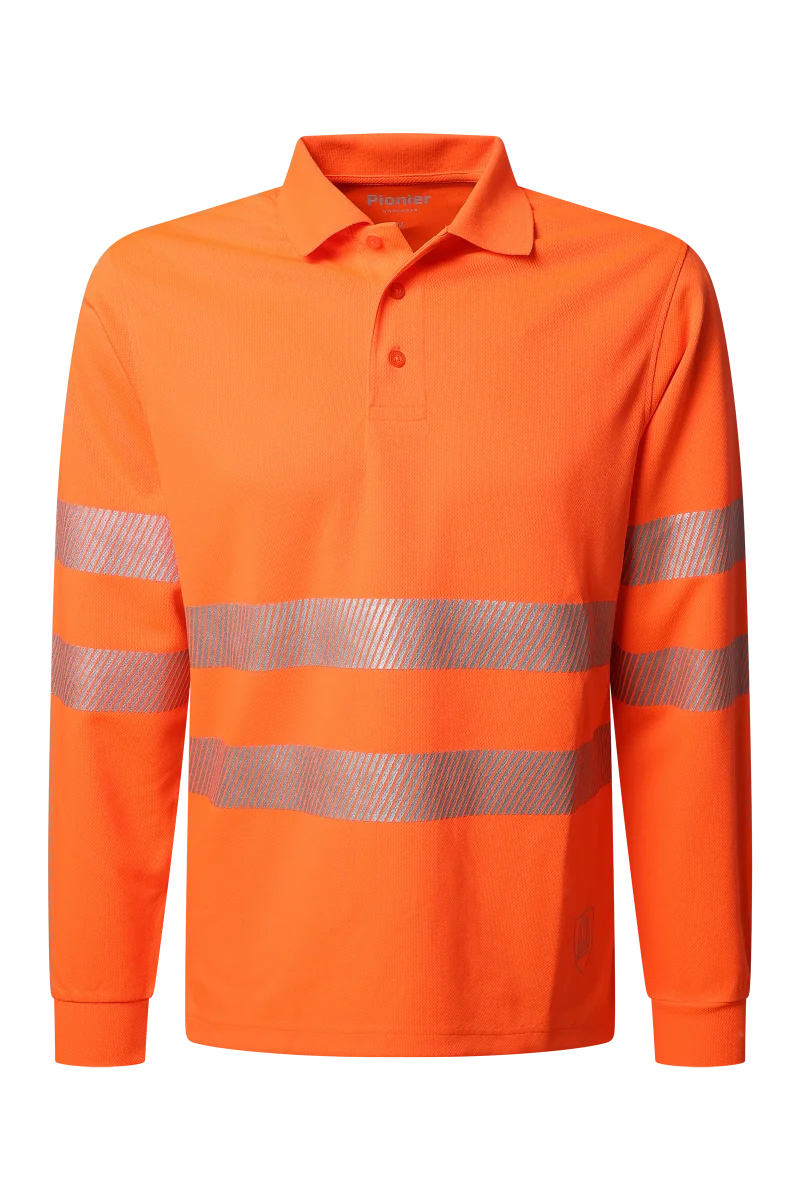 Pionier-PW Hi-Vis Poloshirt 1/1, High Visible Orange