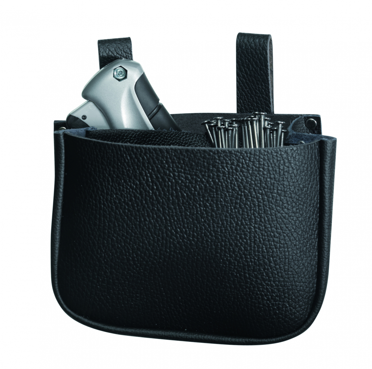 PIONIER-Workwear, Nageltasche doppelt, ZUNFT ZUBEHÖR, schwarz