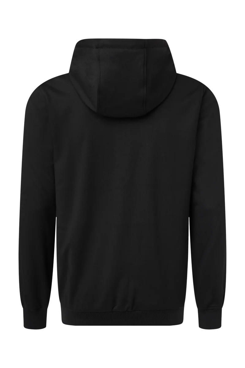 Pionier-Full Zip Hoodie, Schwarz