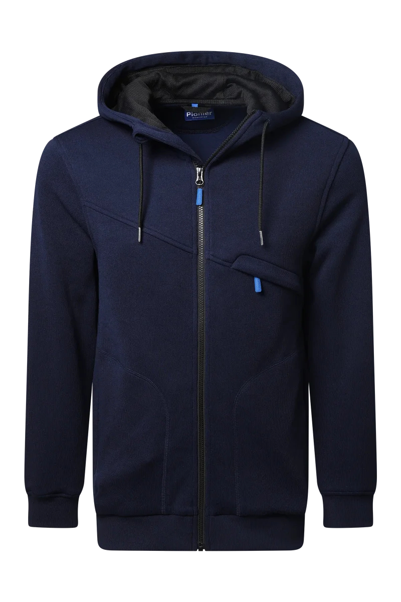 Pionier-Full Zip Hoodie, Dress Blues
