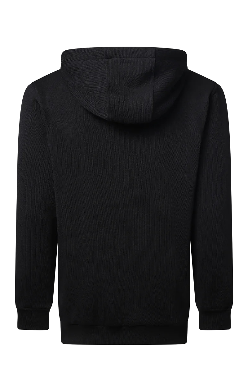 Pionier-Full Zip Hoodie, Schwarz