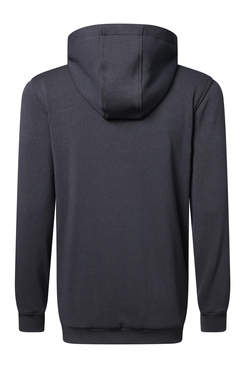 Pionier-Full Zip Hoodie, Dunkelgrau