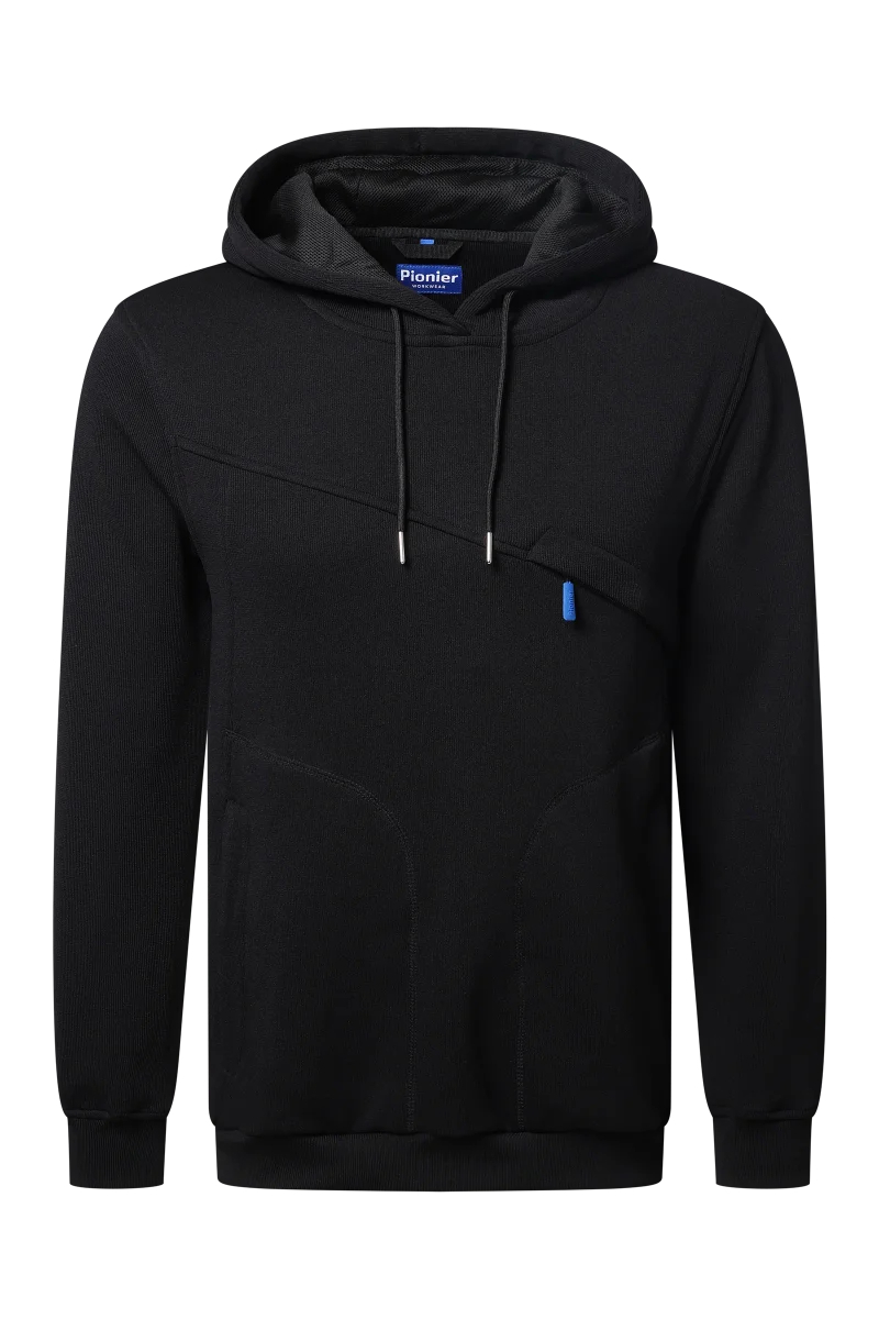Pionier-Hoodie, Schwarz