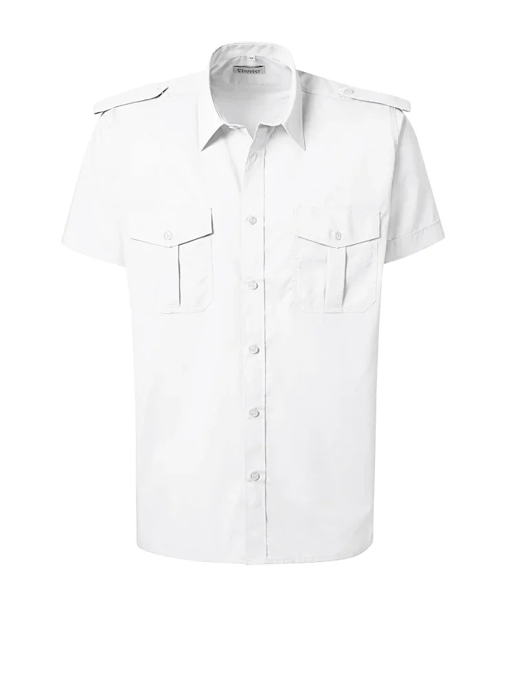 Pionier-Pilothemd SK 1/2, weiß