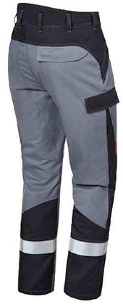 PIONIER-Workwear, Bundhose, light, PERFORMER, schwarz/grau