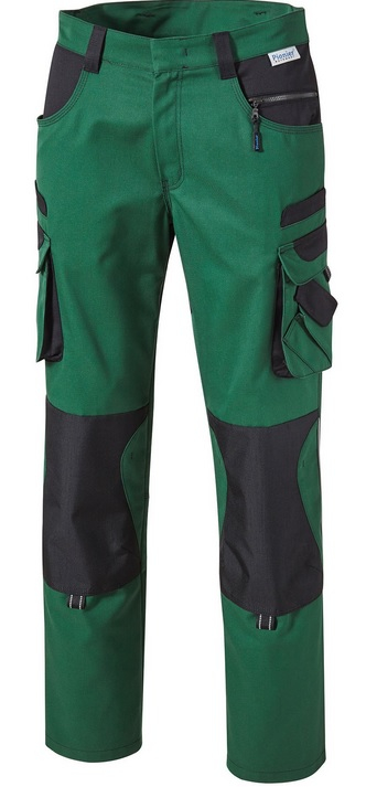 PIONIER-Workwear, Damen-Bundhose, TOOLS PLUS, ca. 285g/m², grün/schwarz