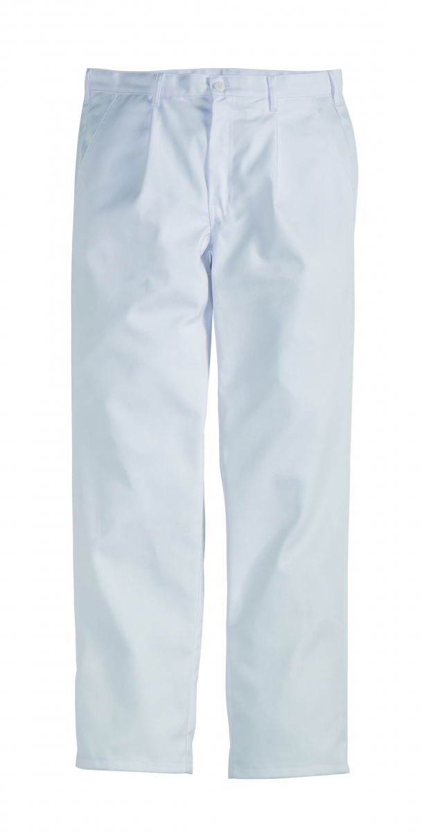 PIONIER-Workwear, Arbeits-Berufs-Bund-Hose, ca. 300g/m², weiss